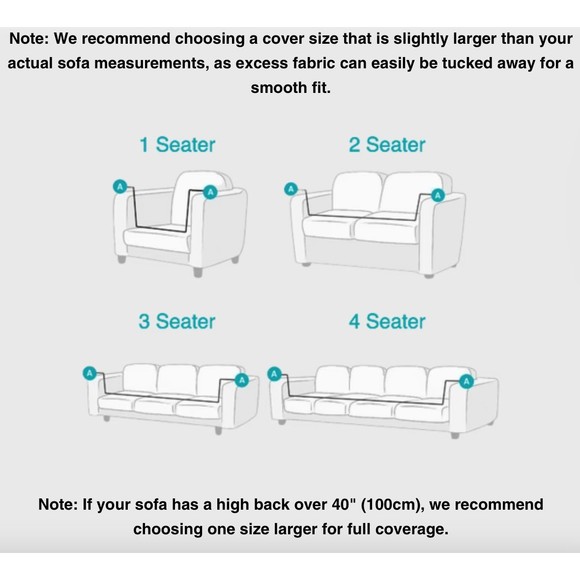 Sofa Guards 2-Seater Sofa Loveseat Stretch Slip Cover Gold/Brown Geometric Print - Picture 11 of 11